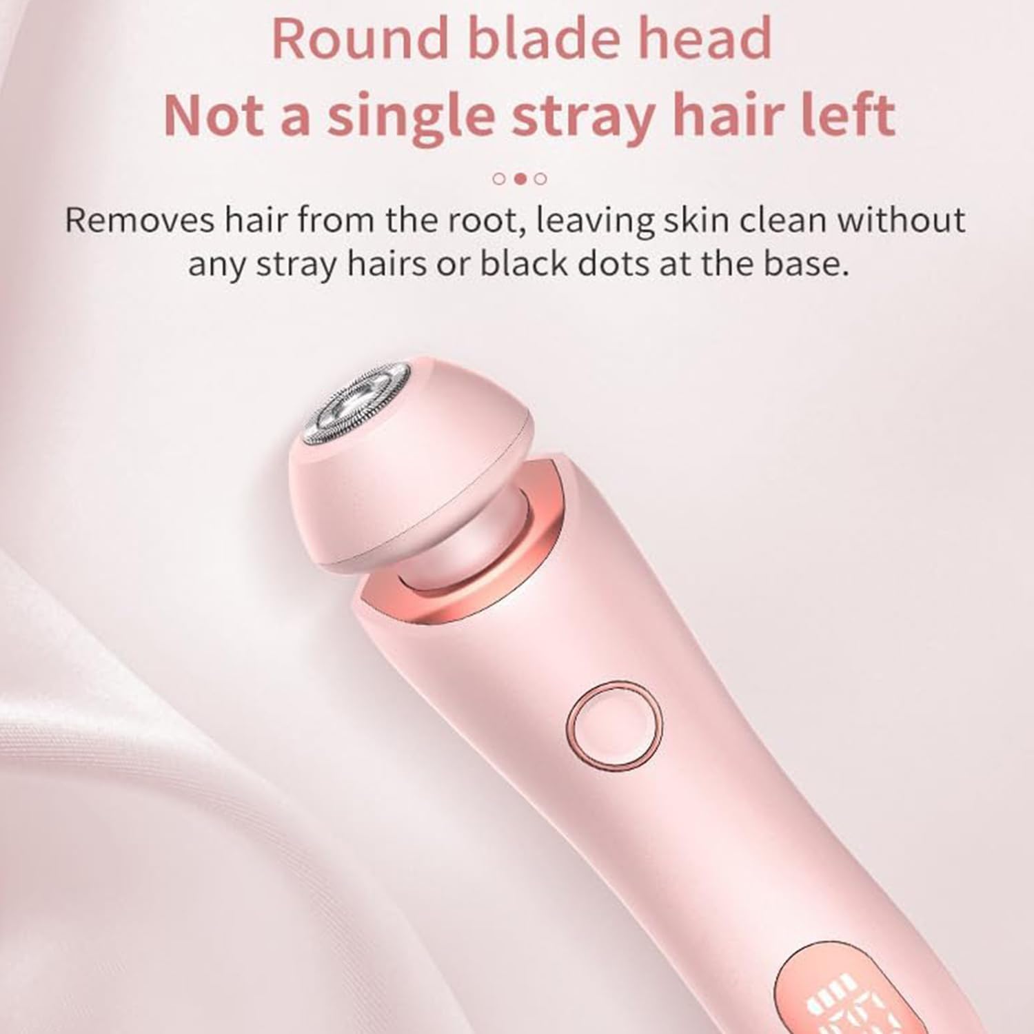 ENVGSOMP Silkglide Pro - 2024 Best Silk Glide Razor, Silk Glide Epilator Painless Hair Removal at Home, 2 in 1 Electric Shaver Razors for Women, Wet & Dry (Pink)