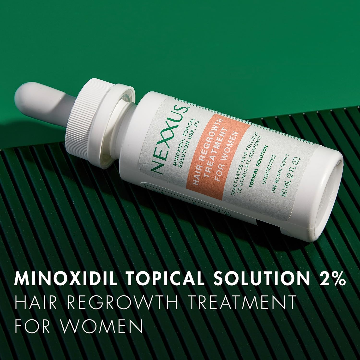Nexxus Minoxidil Topical Solution 2% Hair Regrowth Treatment 2 oz